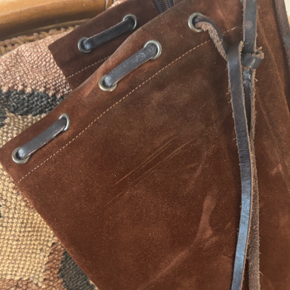 COACH Brown Suede Boots - Picture 5 of 15